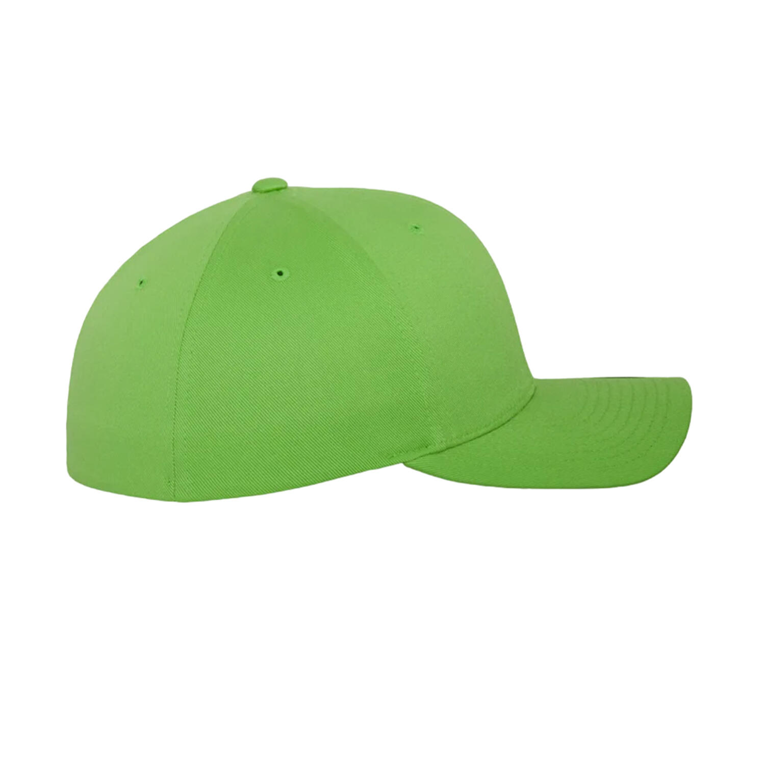 Boné de basebol em lã penteada (Verde Fresco) 4/5