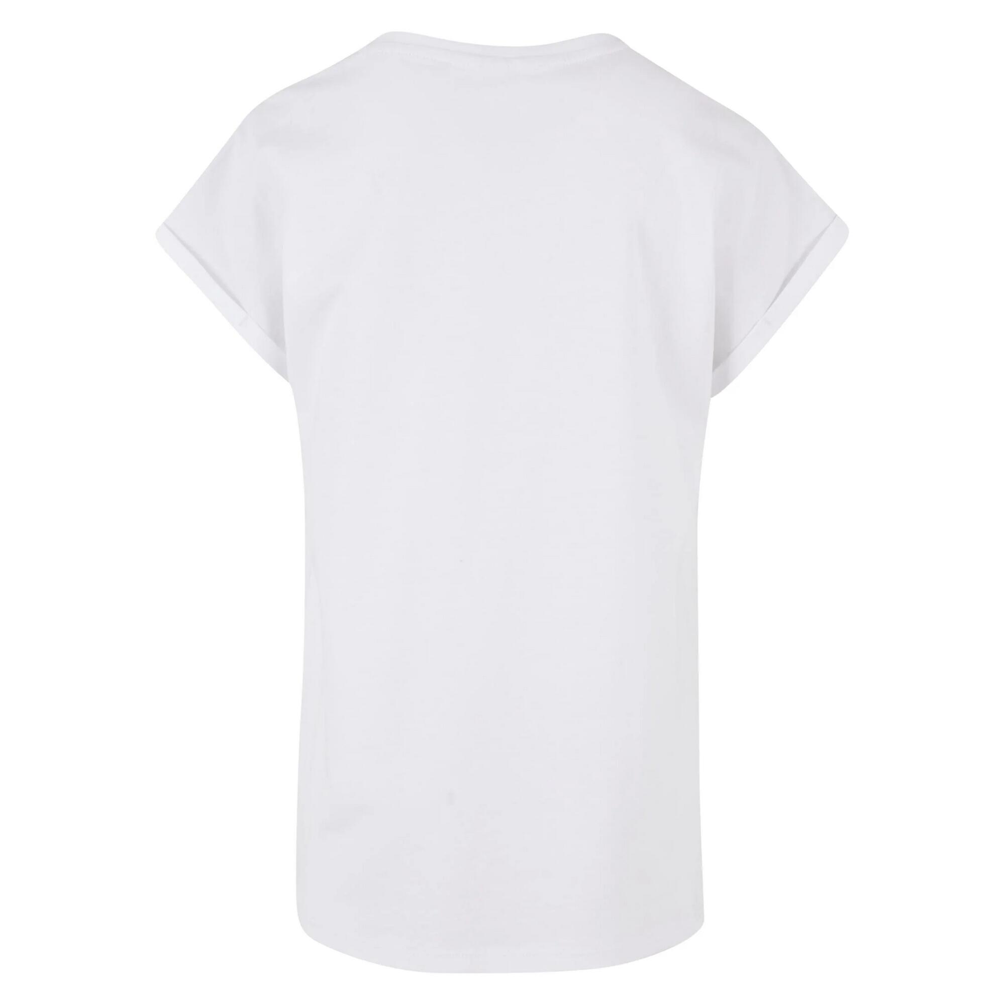 Maglietta Spalla Estendibile Ragazze Misura Confezione 2 Urban Classics Bianco 2/4