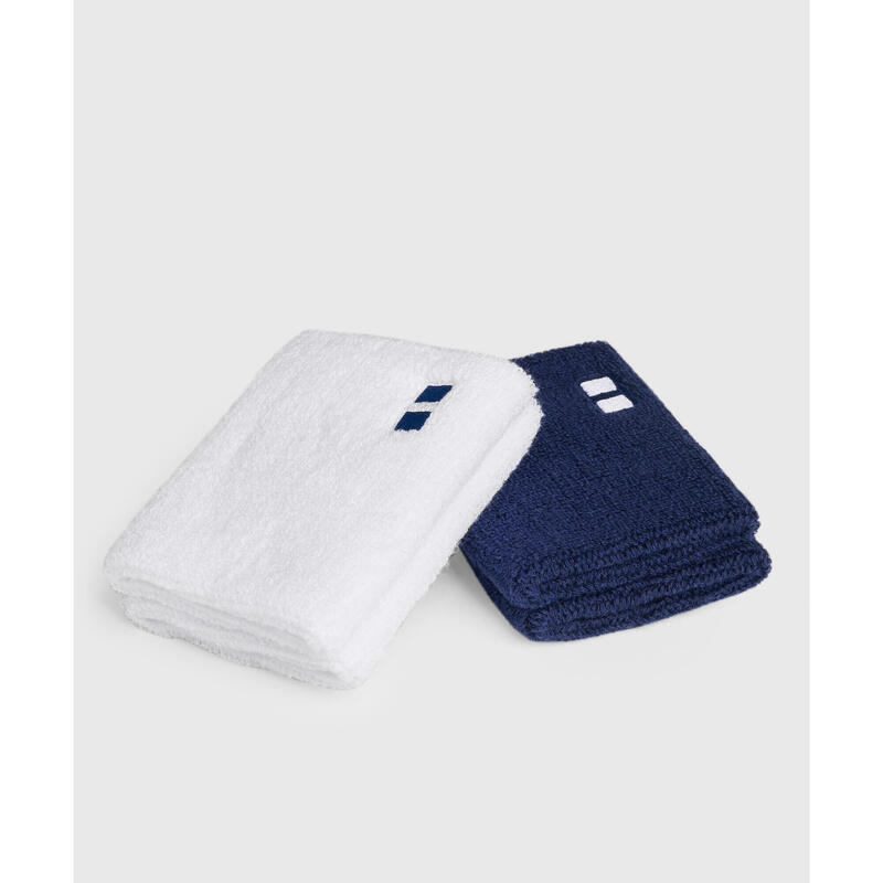 Wedstrijd polsbandjes Unisex 4-Pack - Wit / Navy