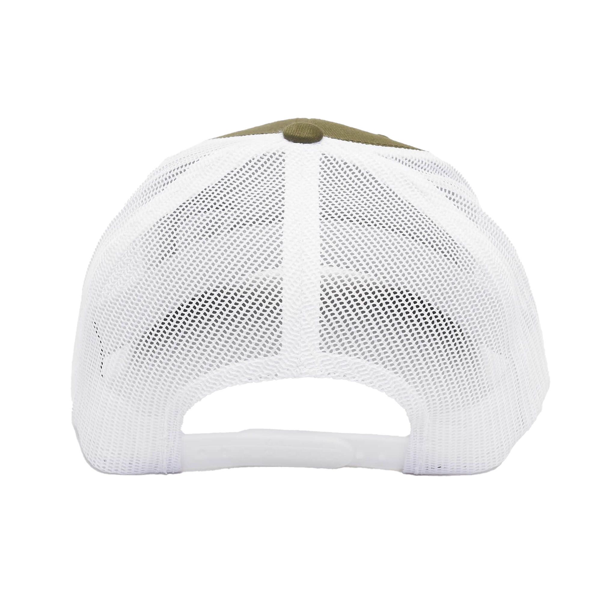 Cappellino Da Camionista Retrò A Due Tonalit� Flexfit Cervo Bianco 2/2