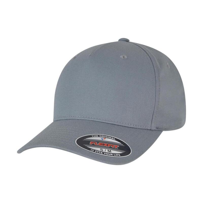 5paneel Baseball Cap (Groenachtig grijs)