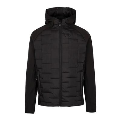 Heren heber hybride hoodie (zwart)