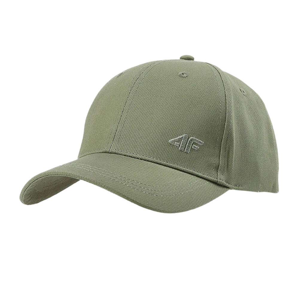 4F Plain Buckle Baseball Cap (Khaki)