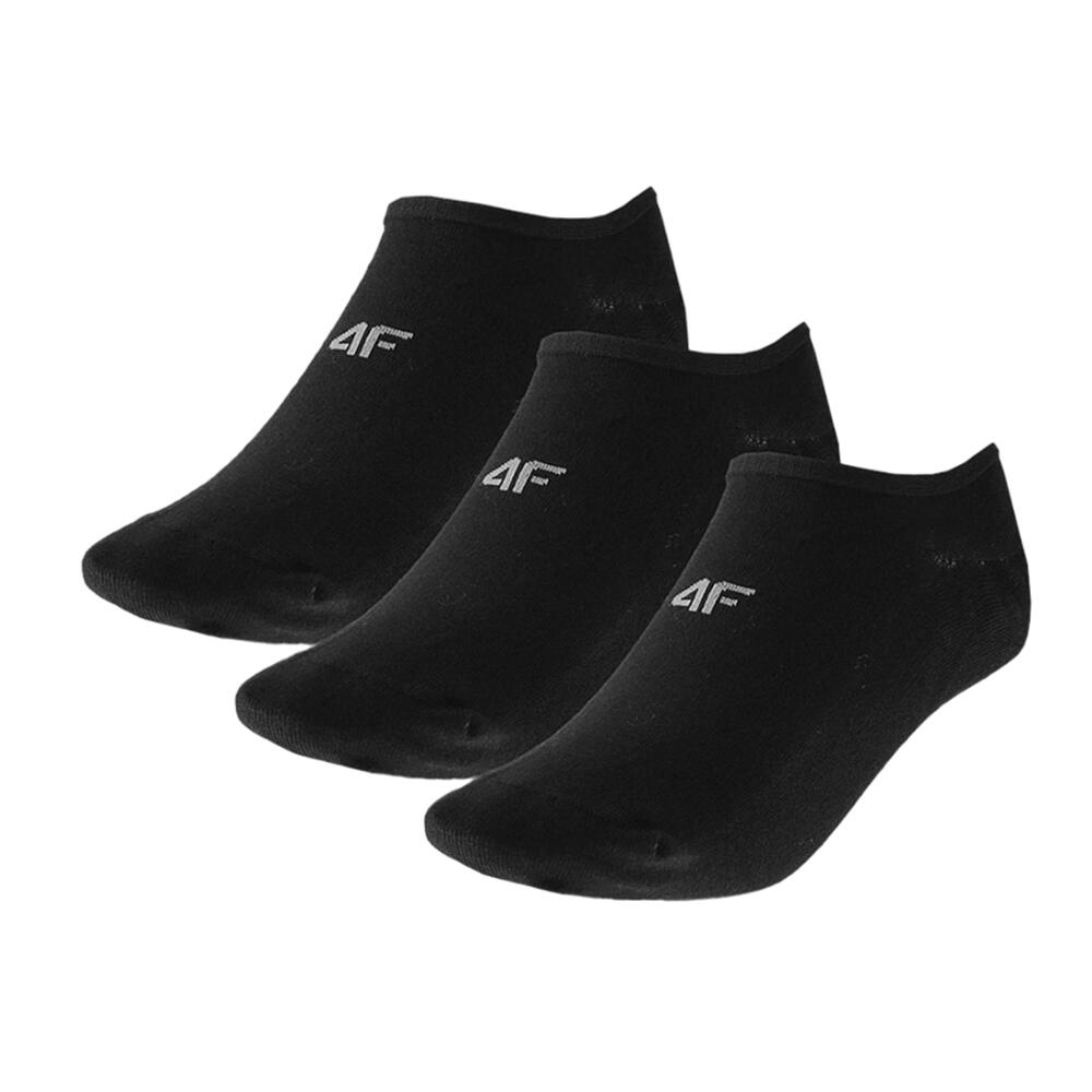 Meias com logótipo para homem (pack de 3) Preto Profundo