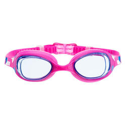 Lunettes De Natation BREEZE Enfant (Bleu Marine / Bleu Transparent)
