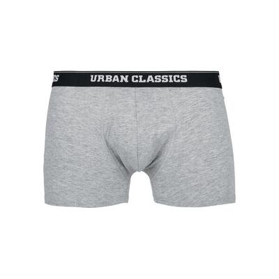 Heren boxershort (pakket van 3) (grijs/donkergroen/zwart)
