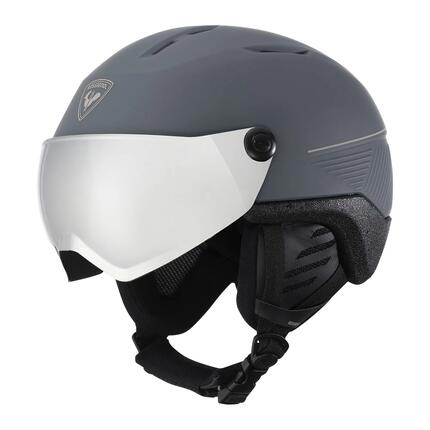 Kask Rossignol Fit Visor Impacts Photochromic Ski Helmet Grey 2025