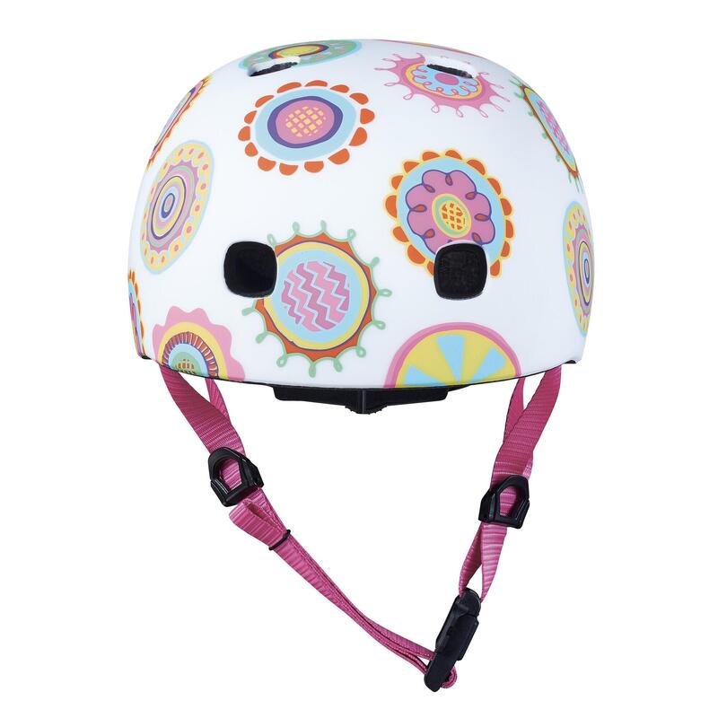 CASCO DOODLE DOT MICRO MULTICOLOR CON LUZ LED TRASERO