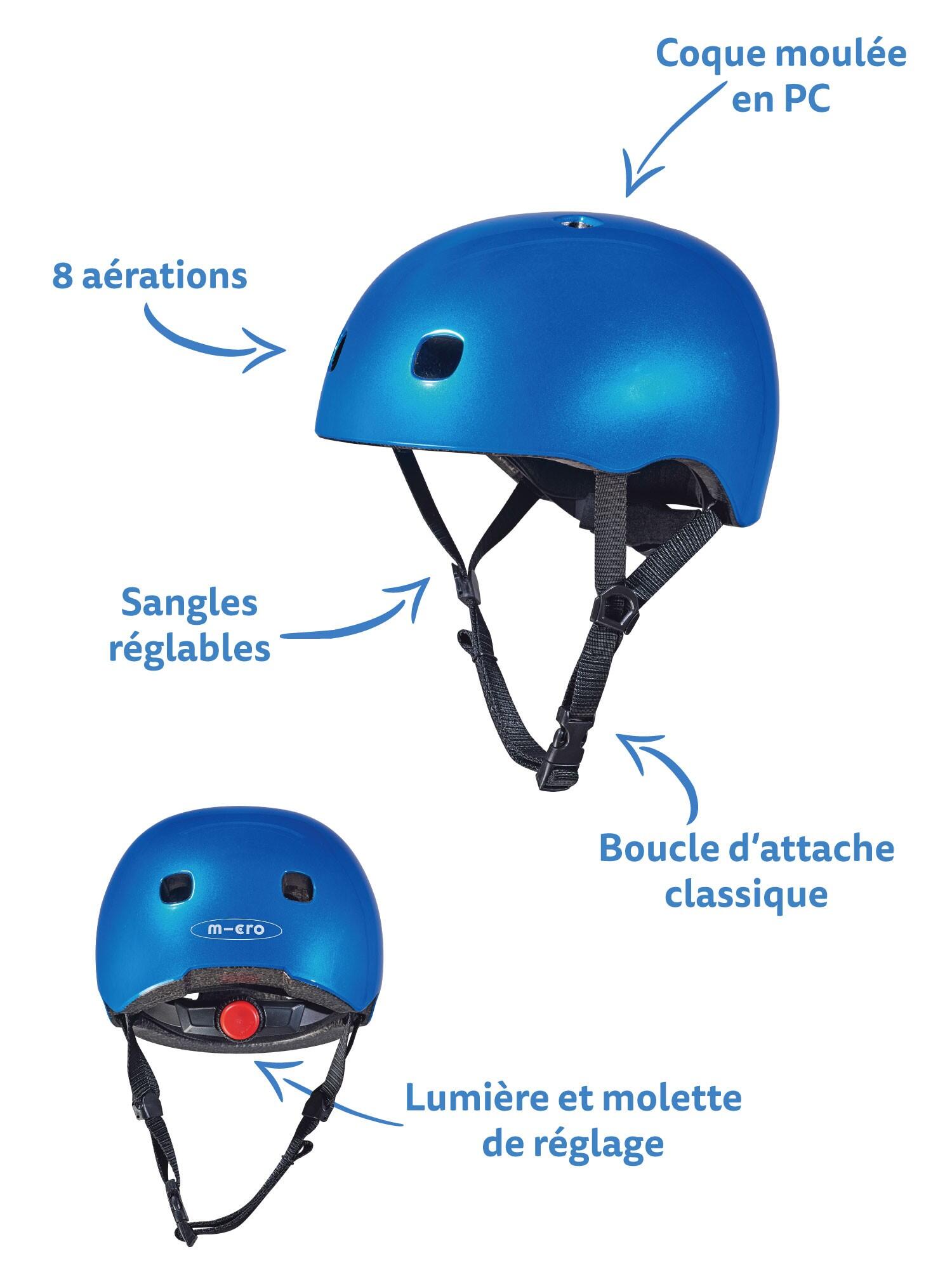 Casque Bleu Foncé 3/7