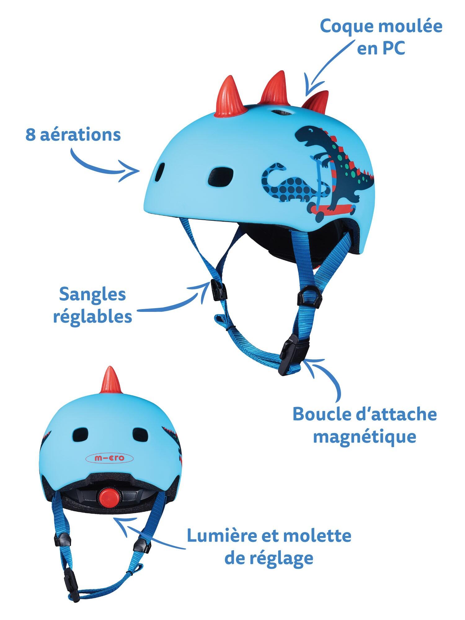 Casque Dinosaure 3D 3/7