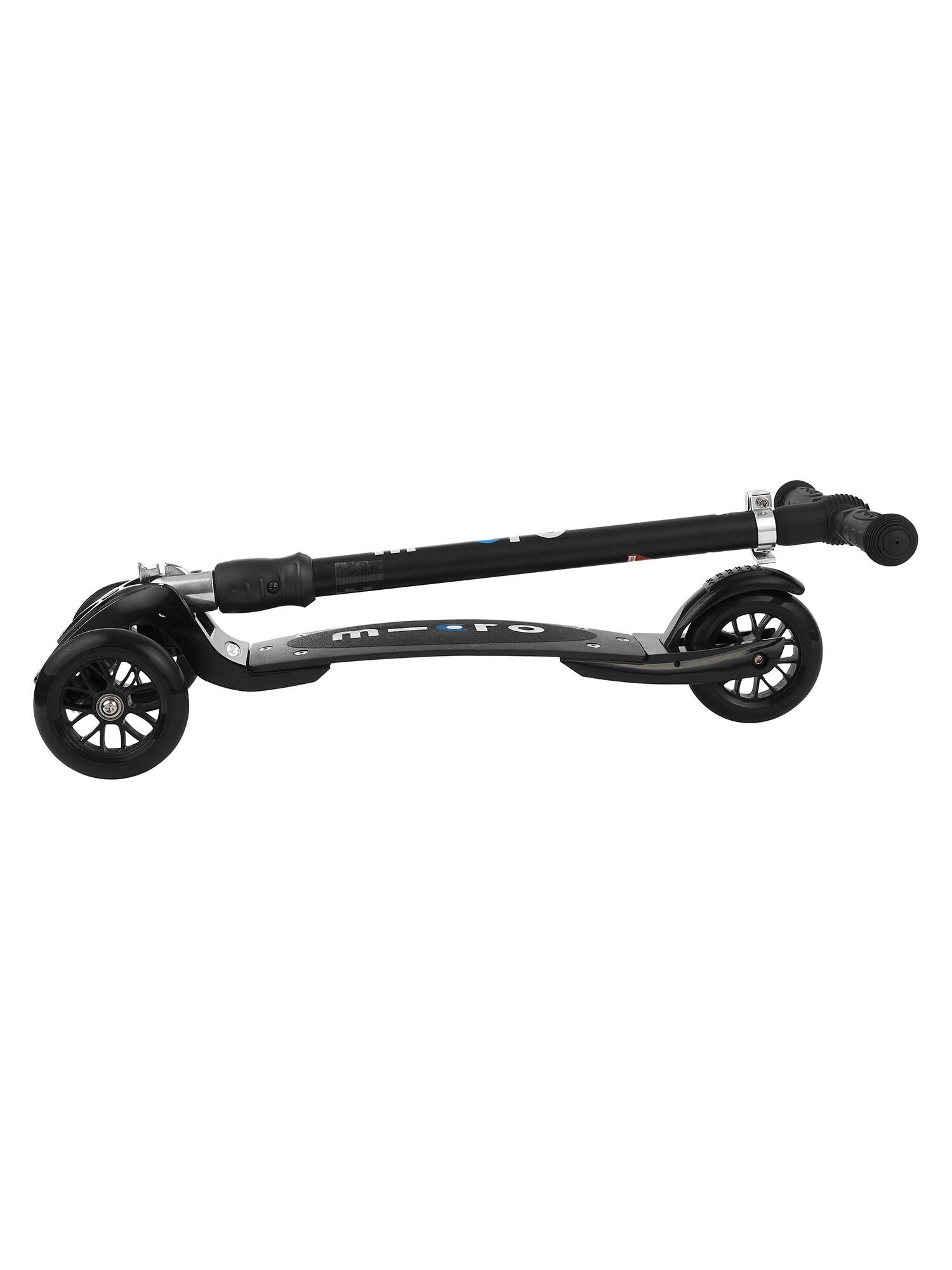Micro Kickboard Compact Black T-Bar Scooter und austauschbarer Joystick 4/6