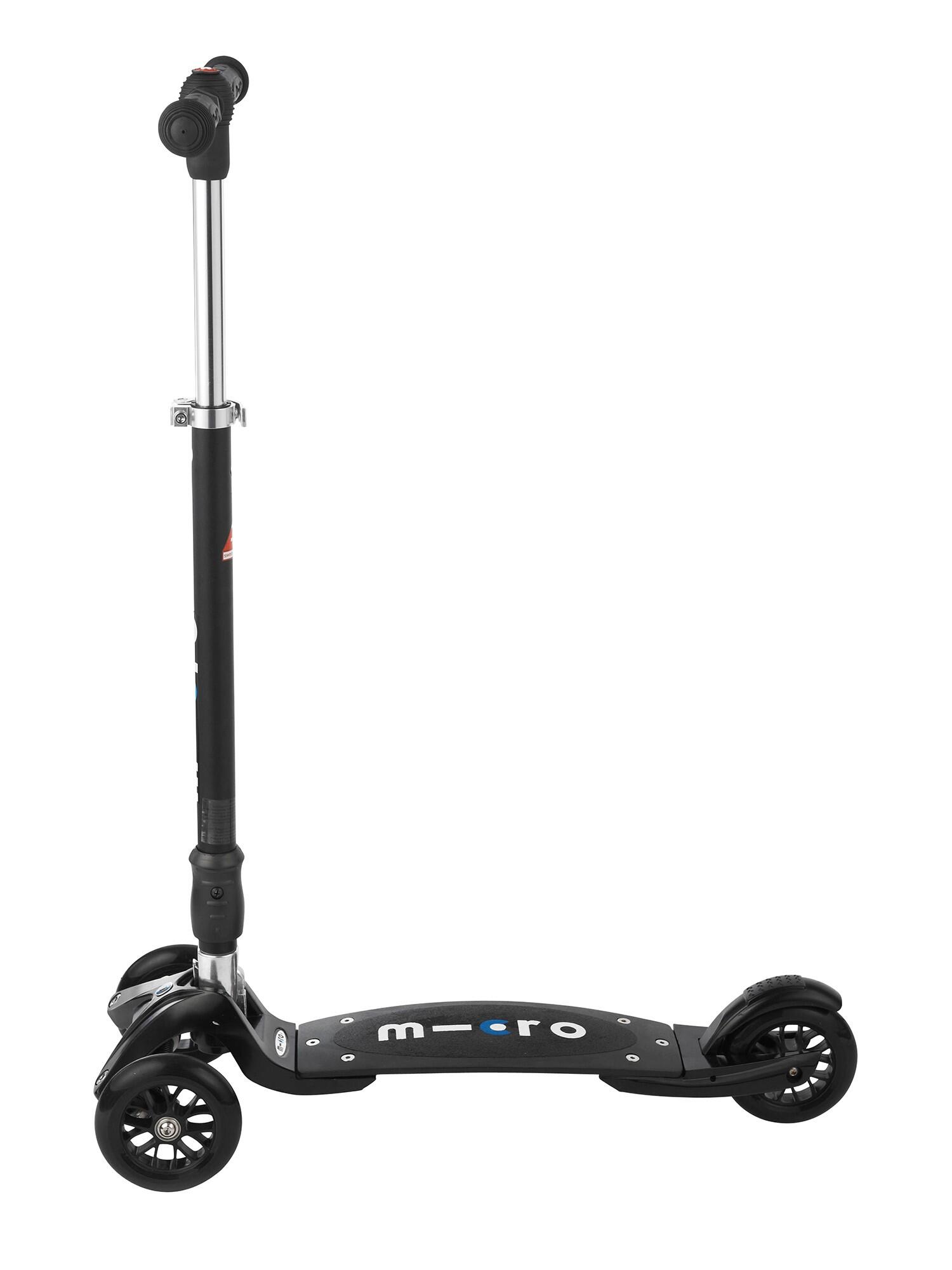 Micro Kickboard Compact Black T-Bar Scooter und austauschbarer Joystick 3/6