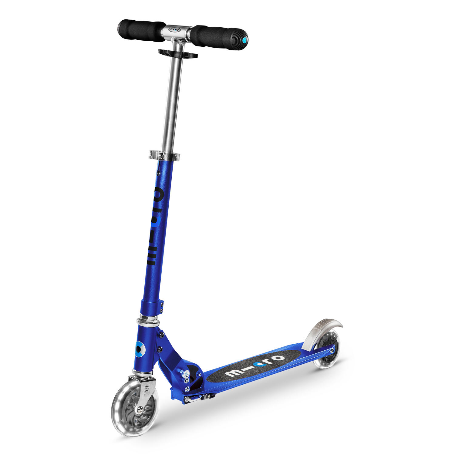 Micro - Trottinette Enfant  Sprite  Saphir Led - Trottinette - Bleu - Taille Unique - Decathlon