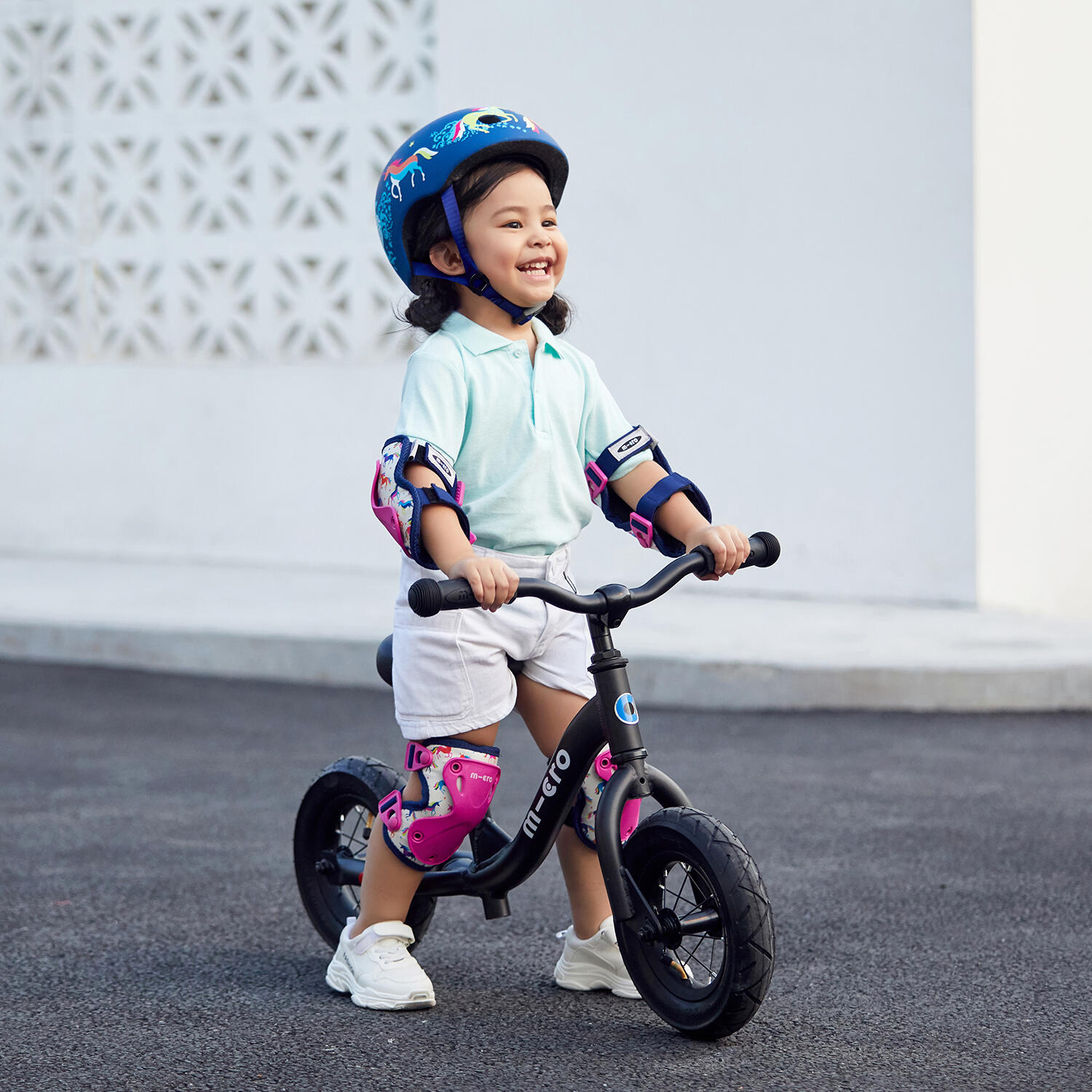 Micro Loopfiets Zwart 2/7