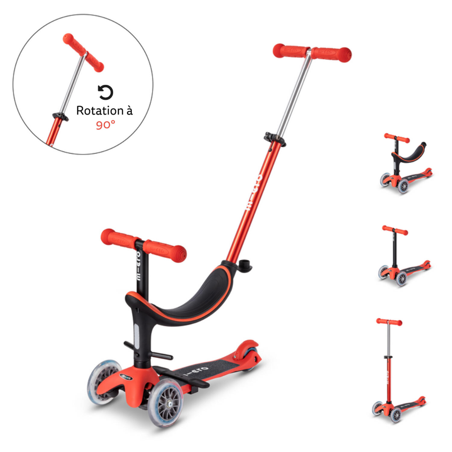 Trottinette évolutive Mini 3en1 Révolution MICRO Decathlon