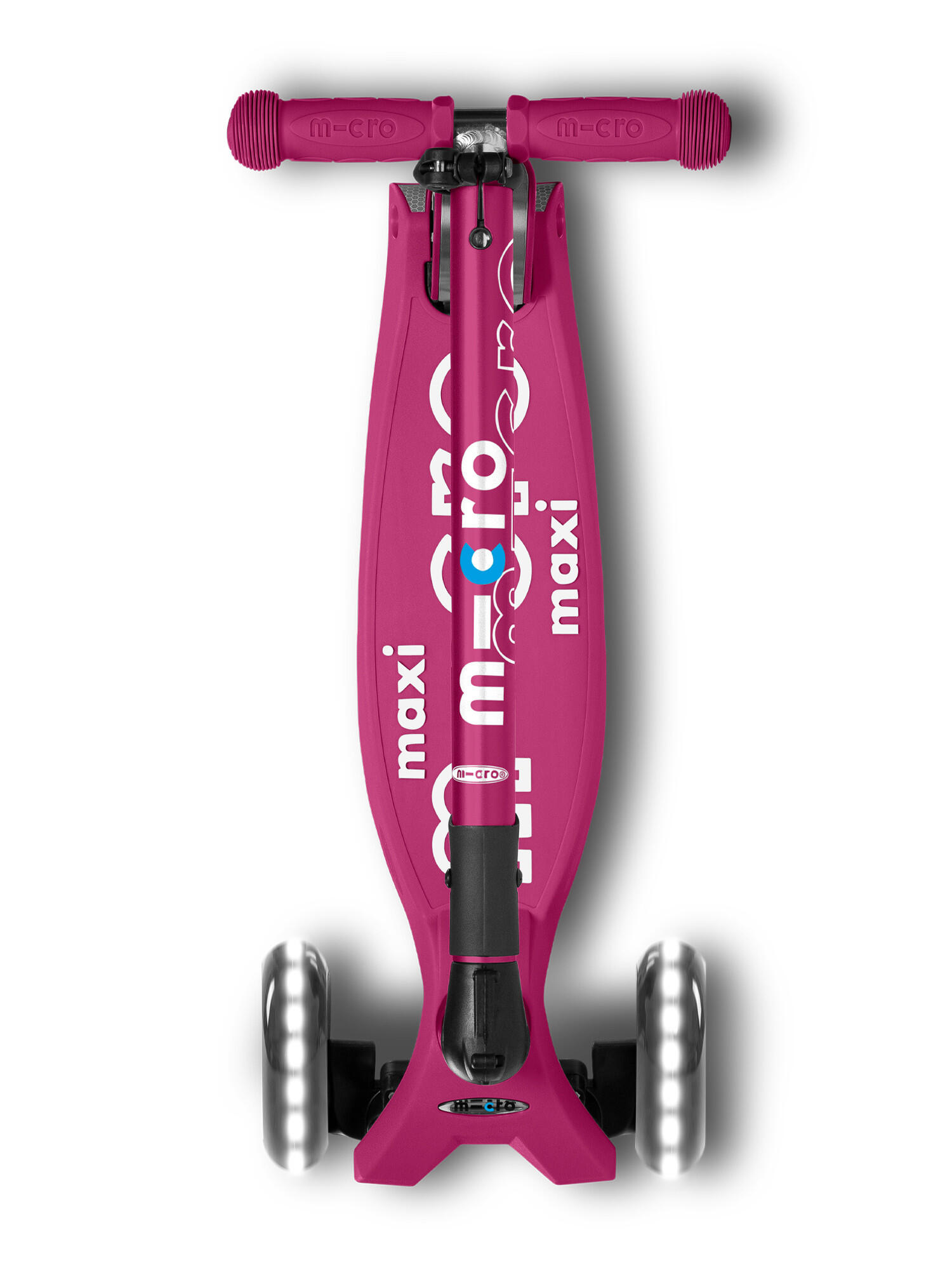 Trottinette enfant Maxi  Deluxe pliable Baie Rouge LED 7/7