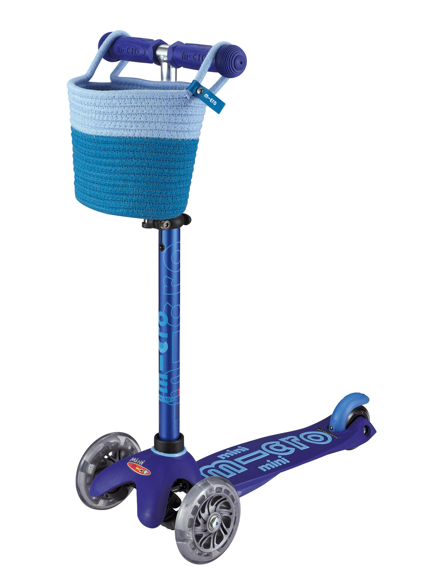 Panier Bleu pour trottinette 4/4
