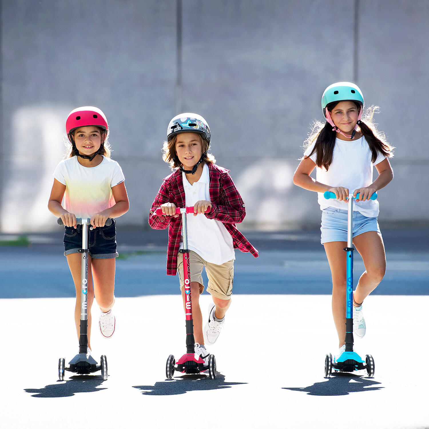 Trottinette enfant Maxi  Deluxe pliable  Volcano LED 2/7
