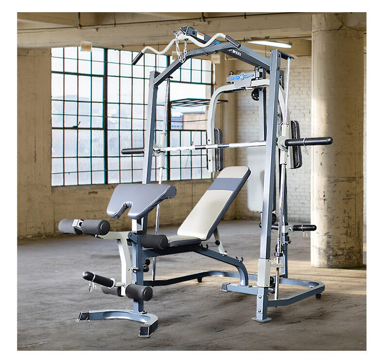 Maquina Smith y banco MP3100 soporta 135kg discos de 25 y 50mm Decathlon