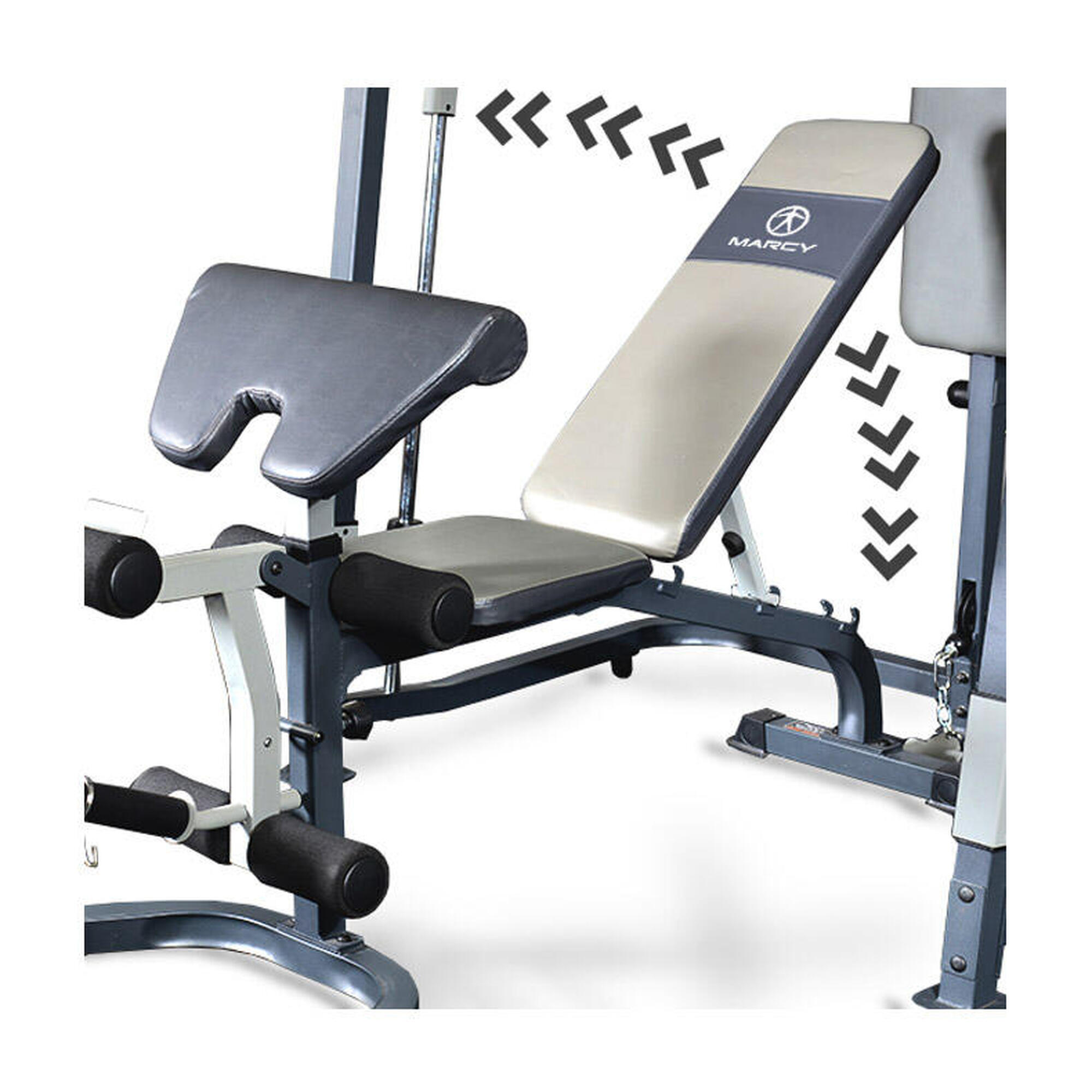 Machine Smith et banc MP3100 - supporte 135kg - disques de 25 et 50mm