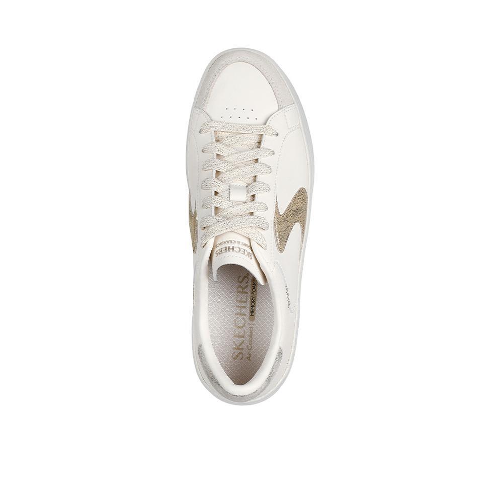 Tênis Brancos Skechers Femininos Hiland 3/4