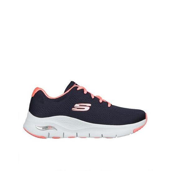 Zapatillas Skechers Mujer Arch Fit Azul