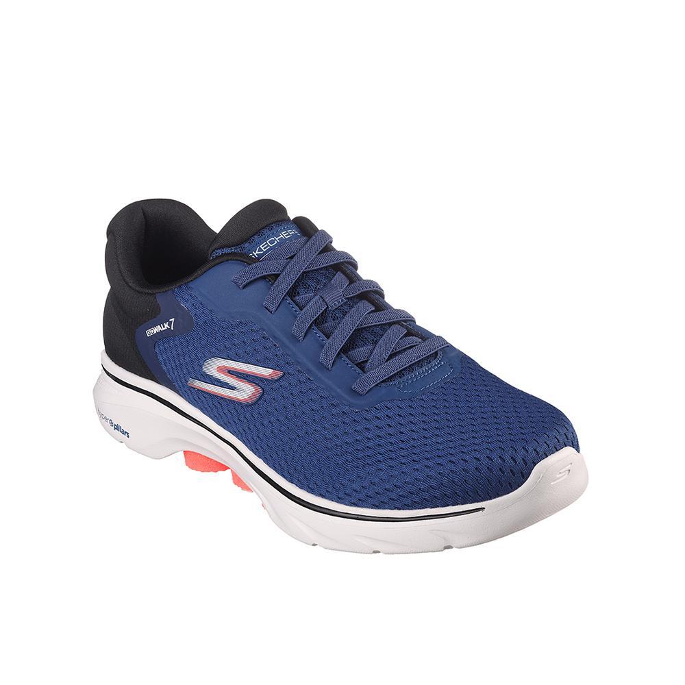 Zapatillas Skechers Hombre Go Walk 7 Azul 2/4