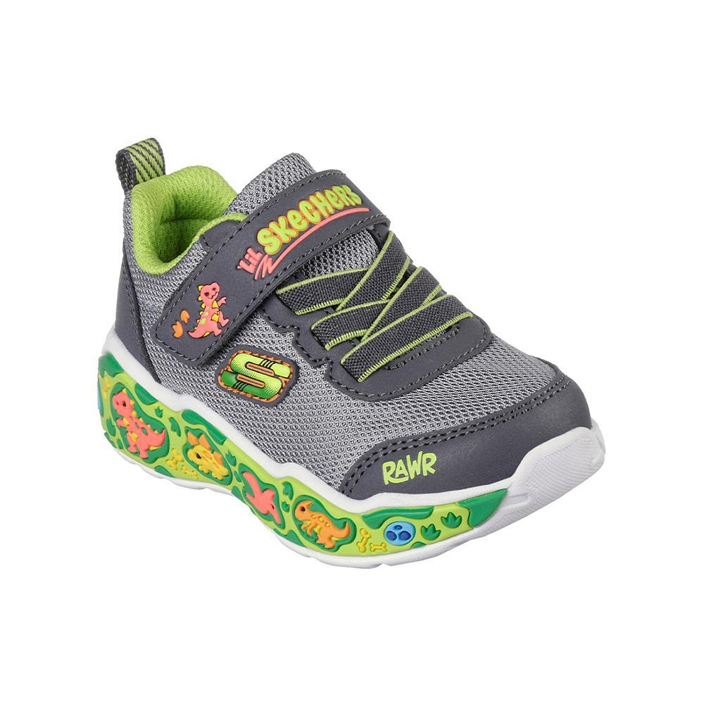 Zapatillas Deportivas Caminar Niños Skechers 407312N_CCLM Gris Cierre Adherente 2/5