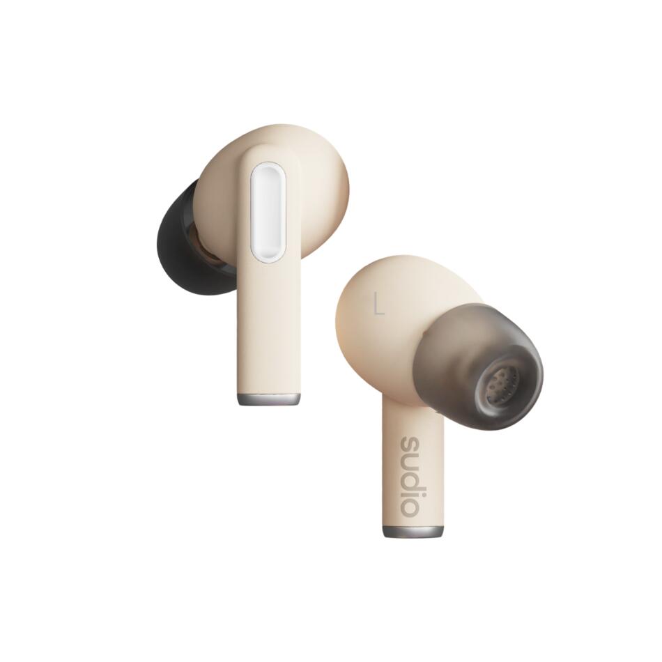 Auriculares SUDIO A1 PRO True Wireless In-Ear Areia