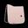 Tapis avec cordon tressé dressage rose clair