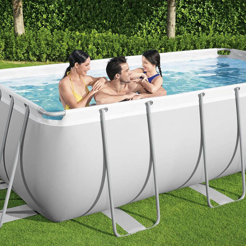 Piscine Bestway POWER STEEL 412x201x122cm cartouche