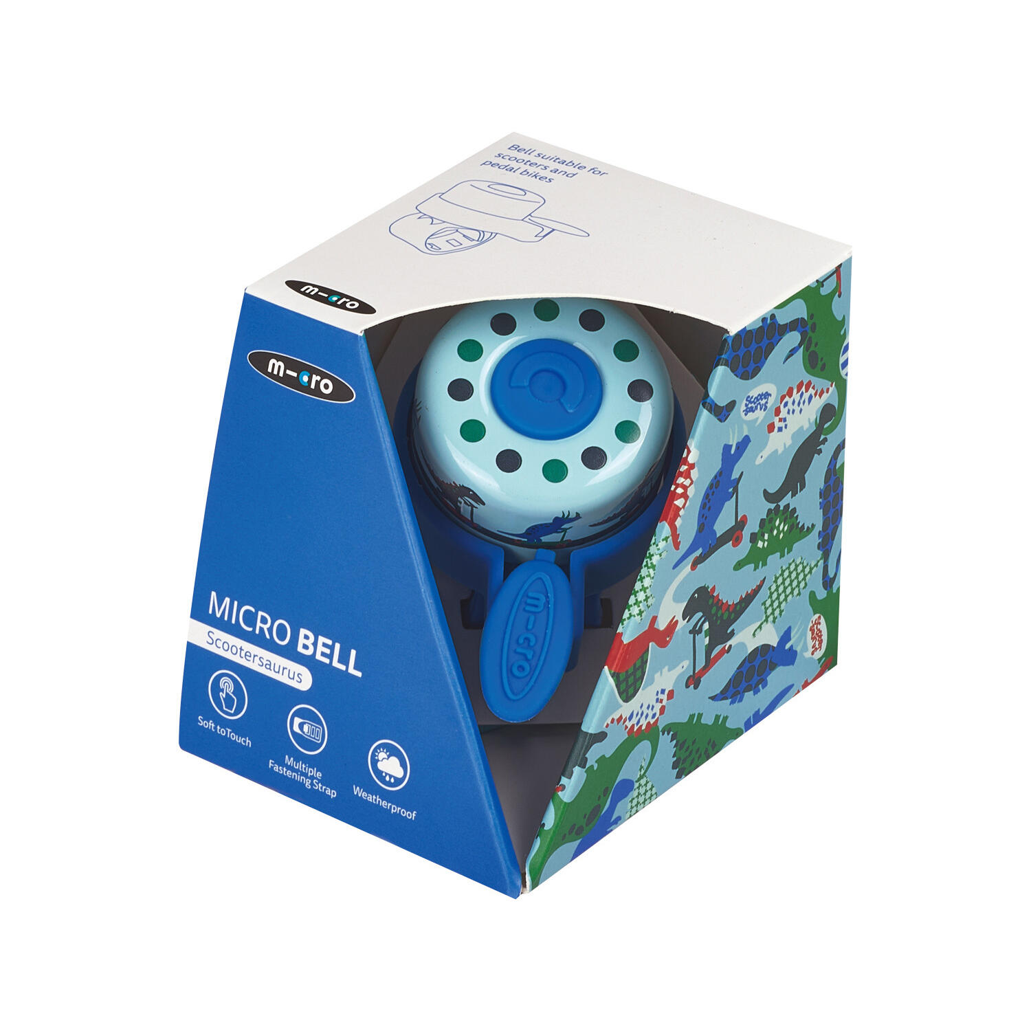 Bell Micro Dinosaurs para scooters e bicicletas 2/3