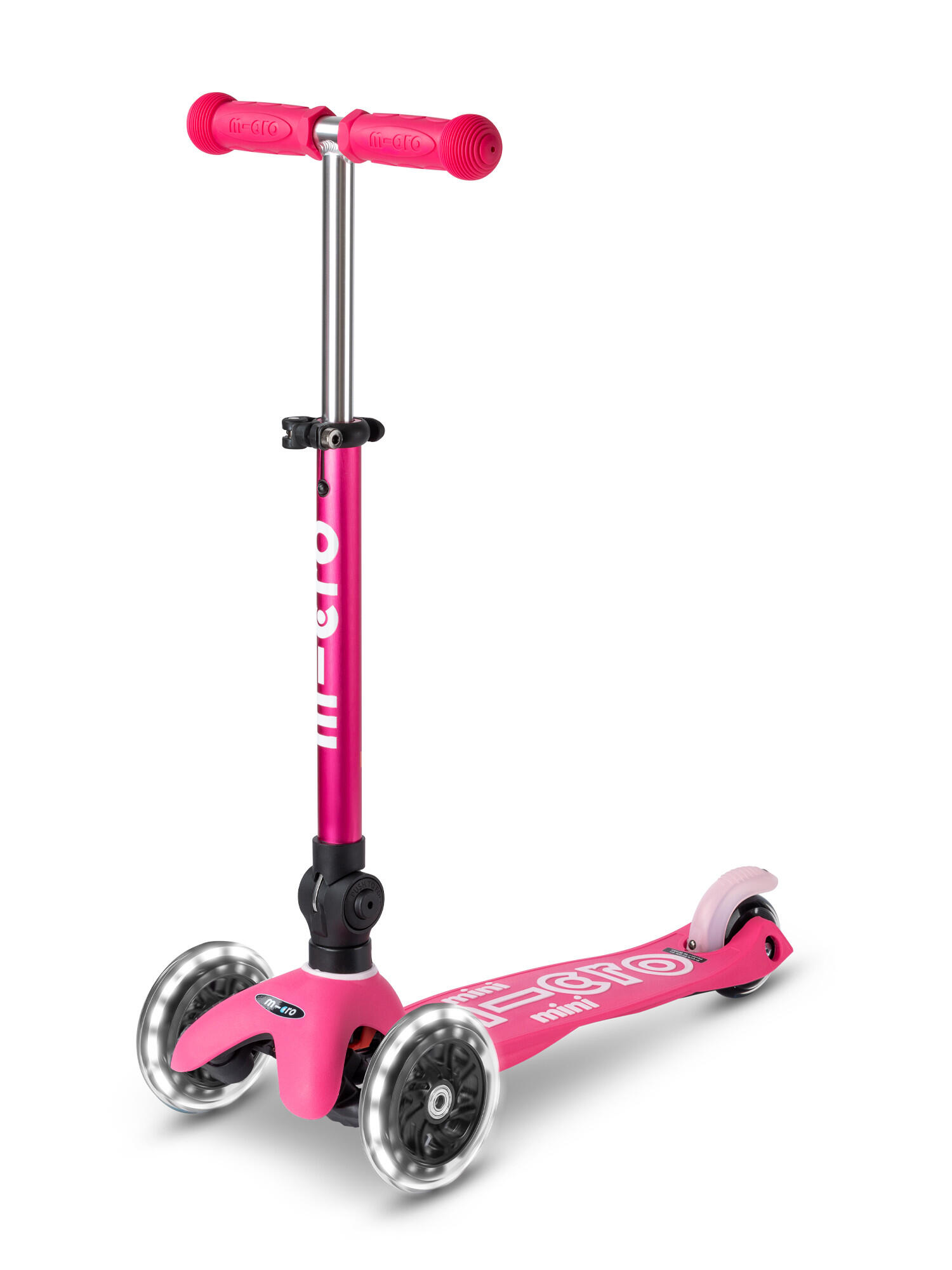 MICRO Tronitete Micro Mini Deluxe Dobrável LED Rosa