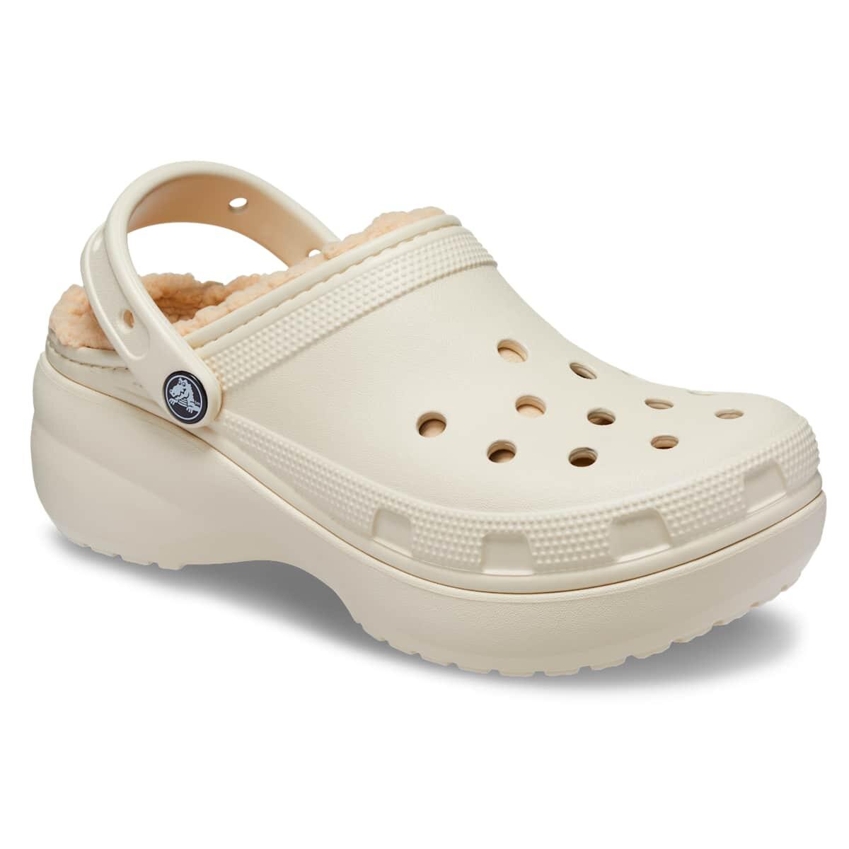 Crocs Women's Classic Platform Lined Clog 5/6