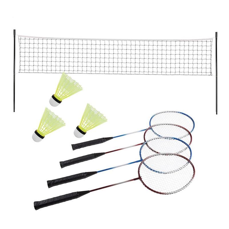 Set badminton cu plasa