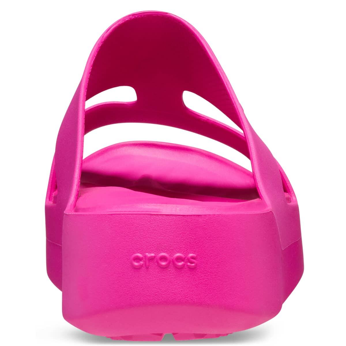 Klapki damskie sportowe Crocs GETAWAY PLATFORM H-STRAP 6/7