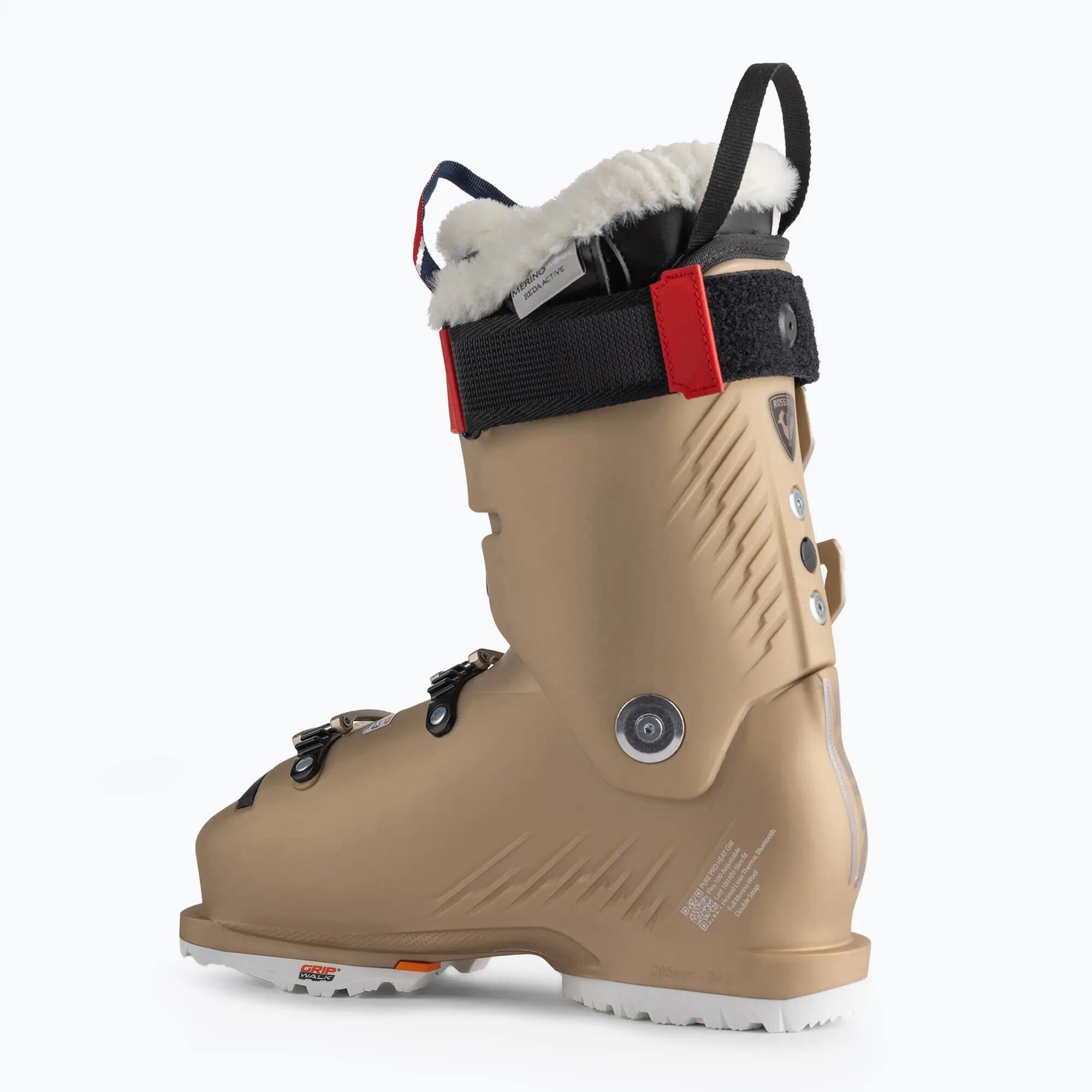 Scarponi da sci da donna Rossignol Pure Pro Heat Gw Metal Gold 2/7