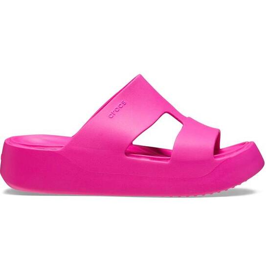 Klapki damskie sportowe Crocs GETAWAY PLATFORM H-STRAP