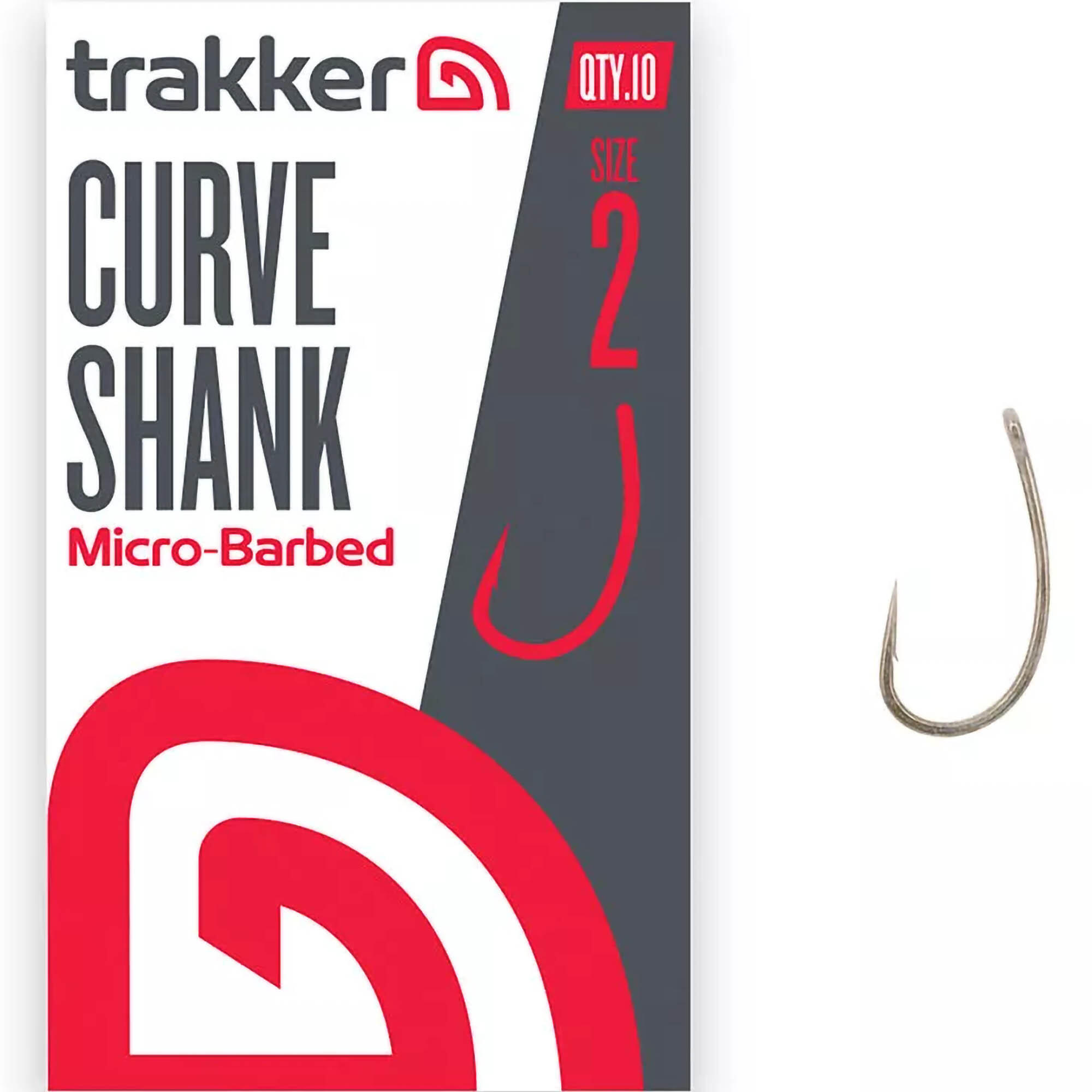 Hameçon Trakker Curve Shank TPx5x5 Micro Barbed (x10) 1/6