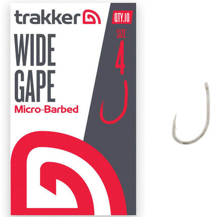 Hameçons à large ouverture Trakker Wide Gape TPx5x5 (x10)