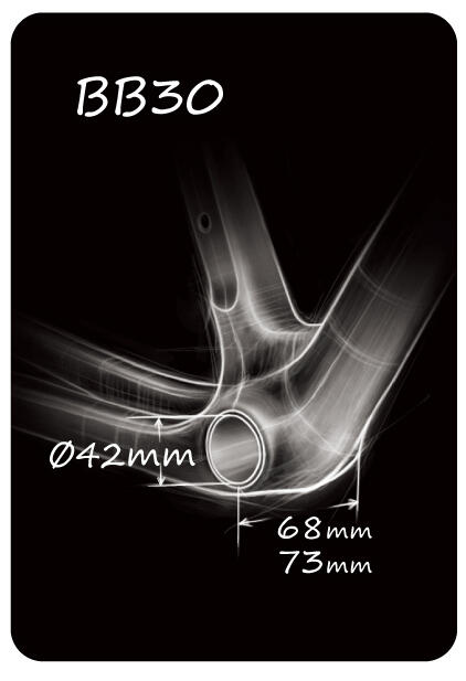 Suport rowerowy TOKEN BB4229 Rama: BB30 (42mm) Korba: DUB (29mm)