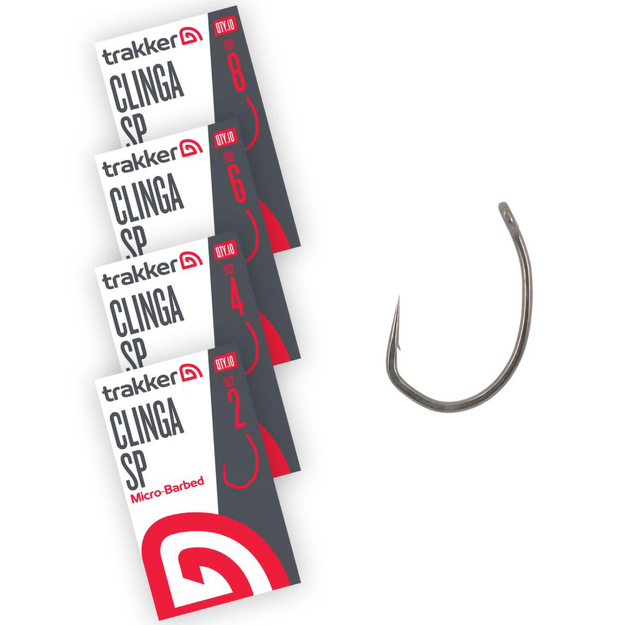 Haken Trakker Clinga SP TPx5x5 Micro Barbed (x10) 2/6
