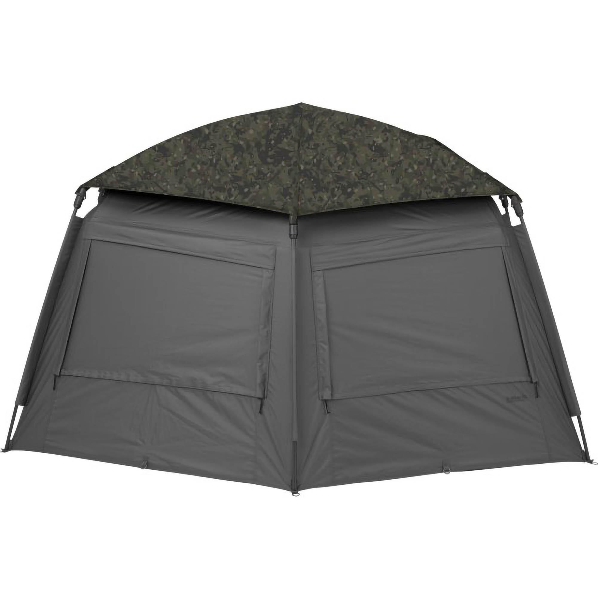 Trakker Tempest RS Brolly Skull Cap Camo 2/5