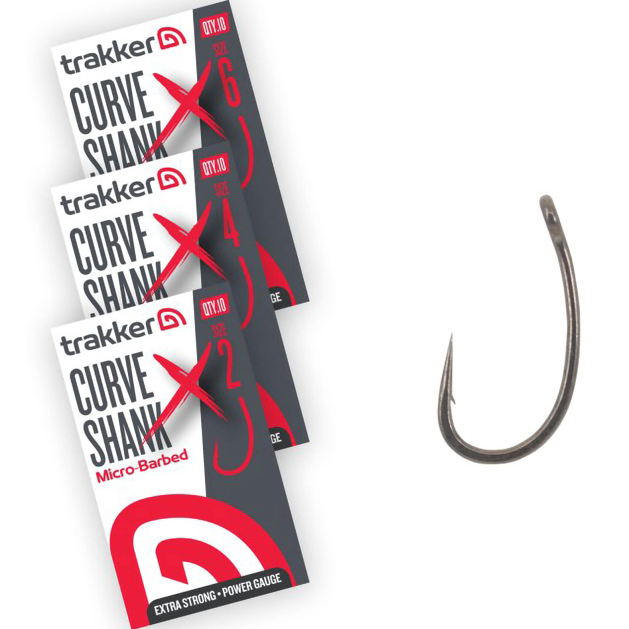 Haak Trakker Curve Shank XS TPx5x5 (x10) 2/2