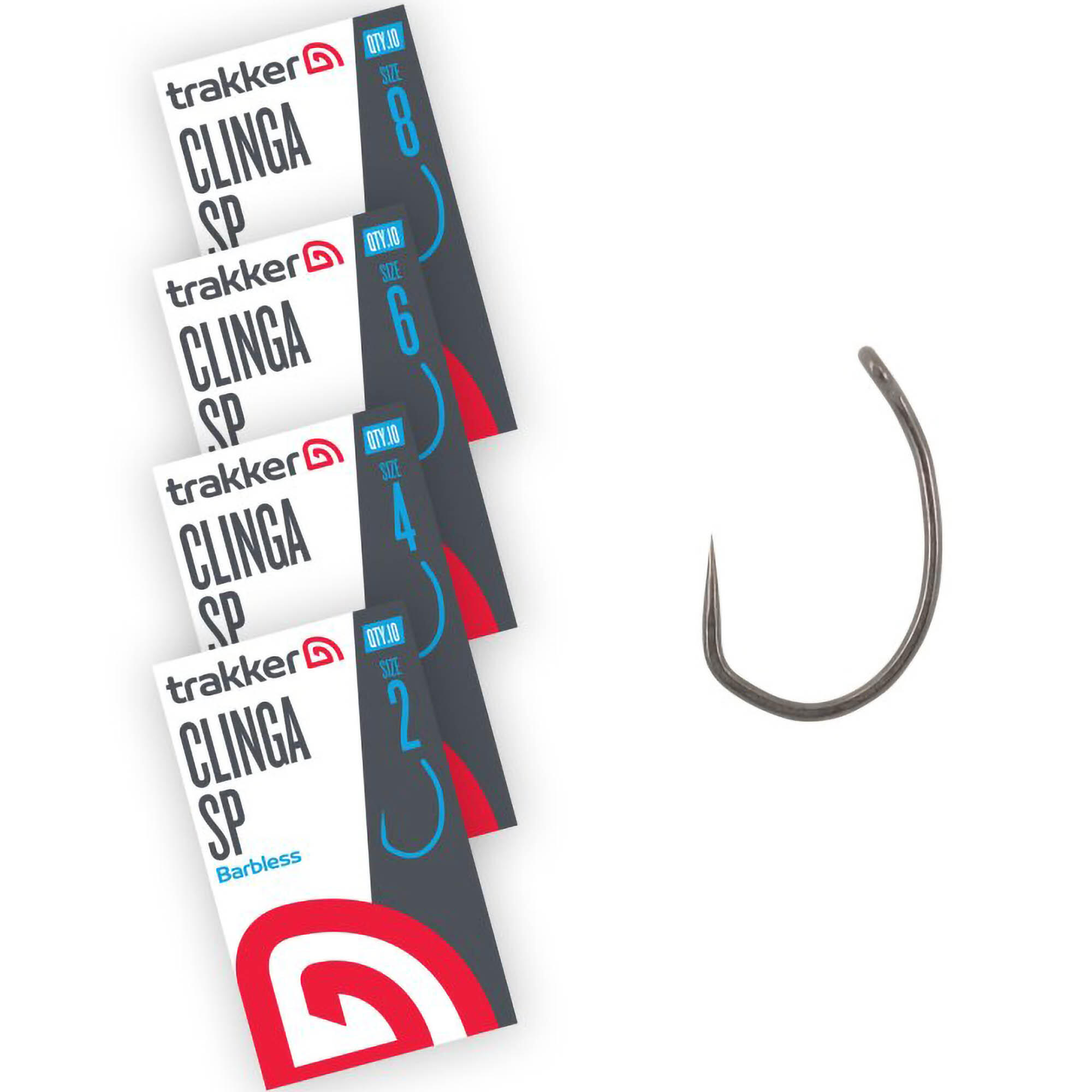 Hameçon Trakker Clinga SP TPx5x5 Barbless (x10) 2/2