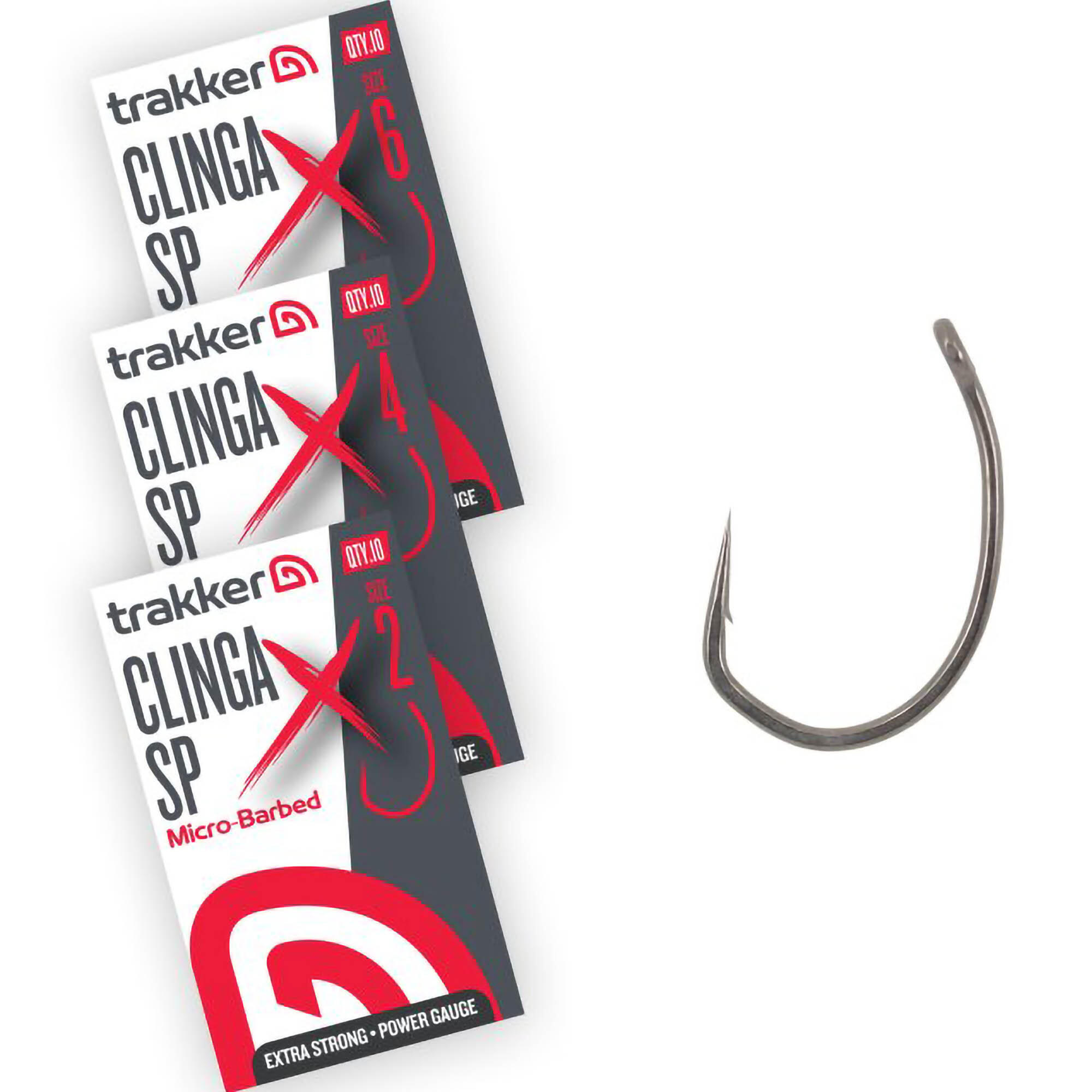 Haken Trakker Clinga SP XS TPx5x5 (x10) 2/5