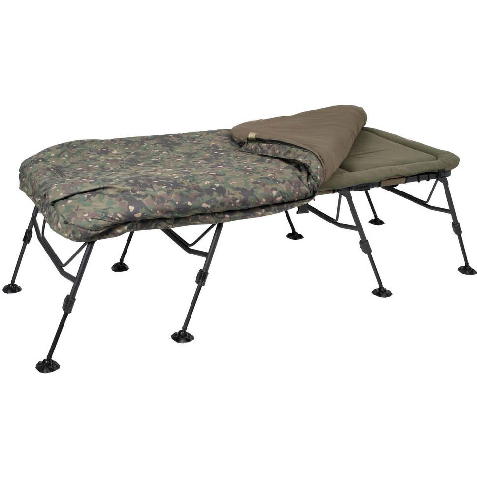 Łóżko Wędkarskie Karpiowe Trakker Rlx 8 Wide Camo Bed System