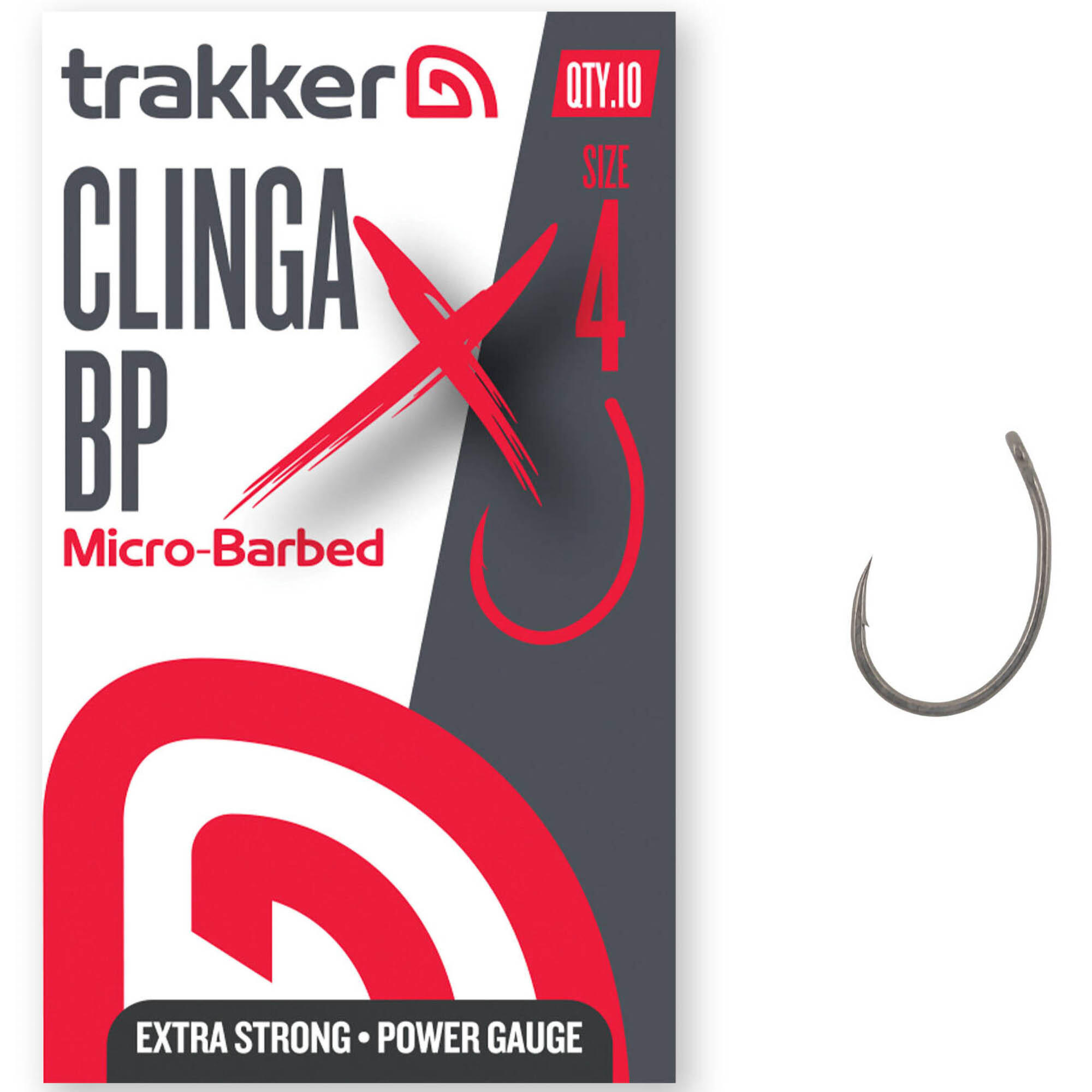 Haken Trakker Clinga BP XS TPx5x5 (x10) 1/6