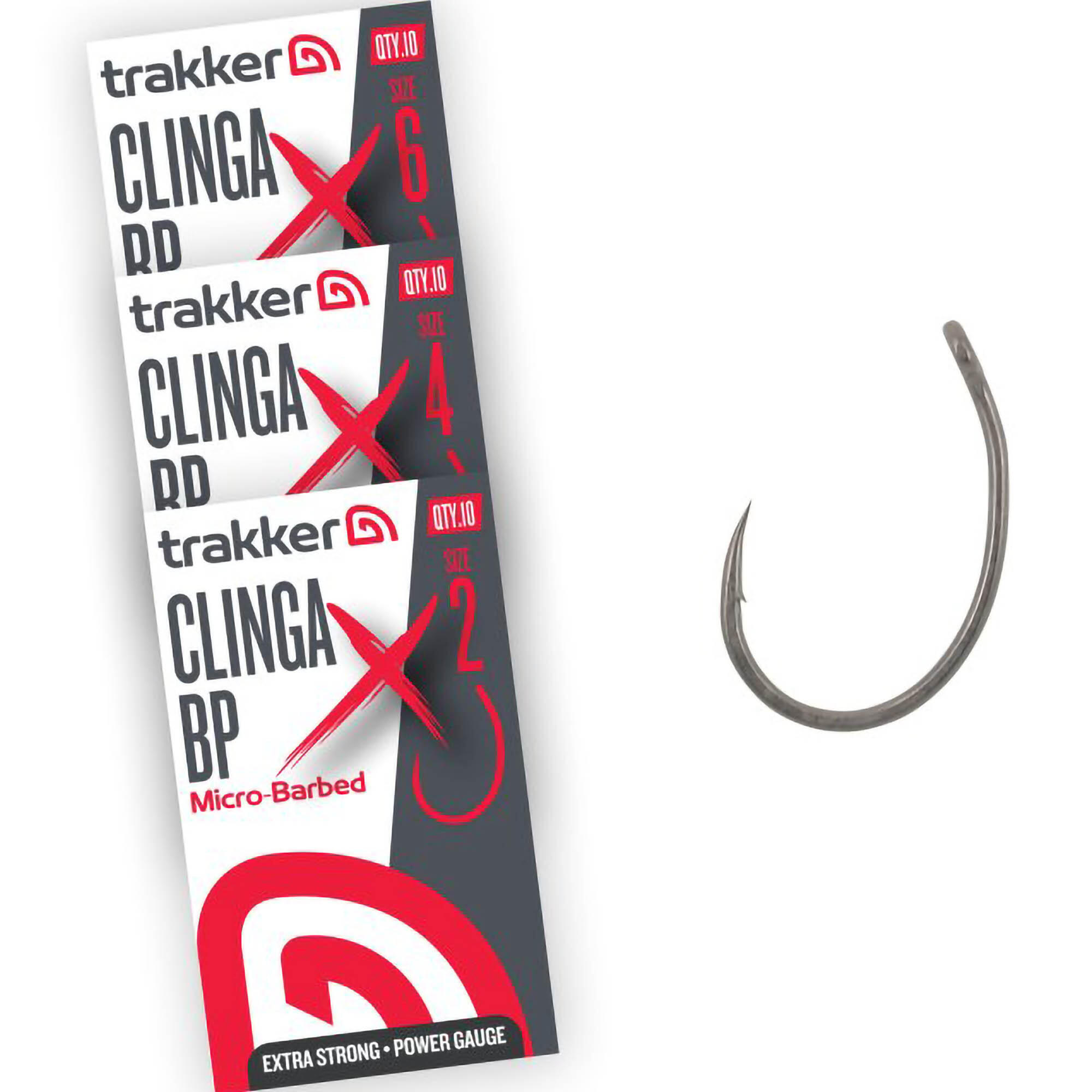 Haken Trakker Clinga BP XS TPx5x5 (x10) 2/6