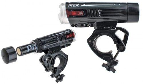 Lampka przednia rowerowa Prox Crater cree xm-l2 u2, 880 lm, 2600 mah, usb